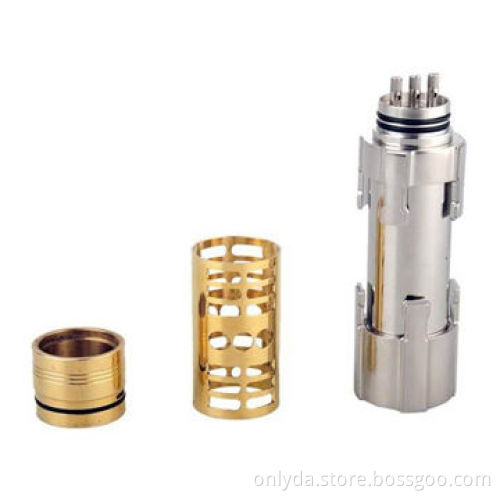 Dreadnaut 26650 mod, stainless steel + copper, 26650 dry battery